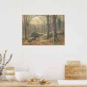 Un matin d'hiver - James T. Watts Poster d'art (Cuisine)