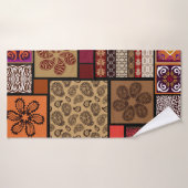 Un méga jeu créatif de motifs sans couture inspiré (Serviette de bain)