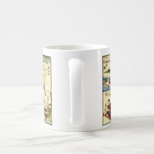 Un mélange à la mode de tasse anglaise de mots