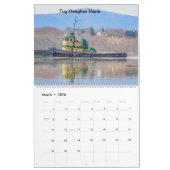 Un Mélange De Tugs Sur Le Calendrier De La Rivière (Mar 2026)