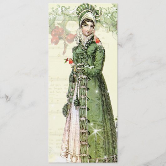 Un menu inspiré de Noel Jane Austen (Devant)