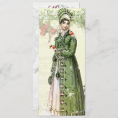 Un menu inspiré de Noel Jane Austen (Devant / Derrière)