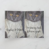 Un Merci Coeur Chaud (Intérieur)