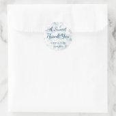 Un Merci doux - Stickers Mariage (Sac)