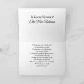 Un Merci élégant pour votre sympathie (Intérieur)