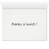 Un Merci gentil grâce à un groupe (Intérieur Horizontal (Bas))