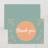 Un Merci sincère (Devant / Derrière)