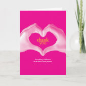 Un Merci sincère (Devant)