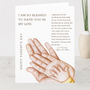 Un Merci sincère pour mes parents