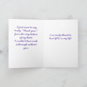 Un Merci très spécial (Intérieur)