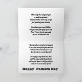 UN MESSAGE À MA CARTE PÈRE (Intérieur)