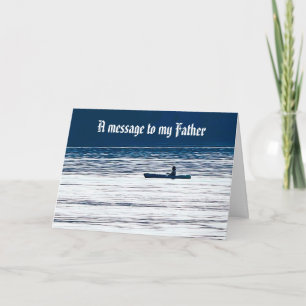 UN MESSAGE À MA CARTE PÈRE