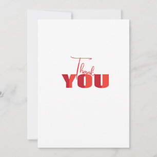 Un message de Merci sincère