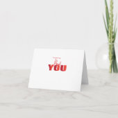 Un message de Merci sincère (Devant)