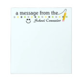 Un message du carnet de notes du conseiller scolai (Devant)