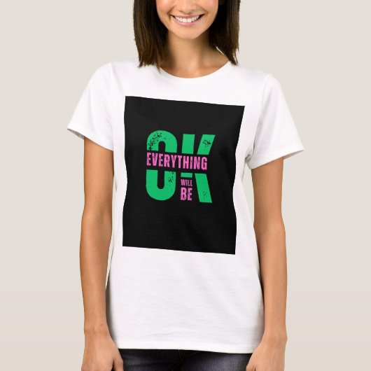 Un message pour t-shirt espoir (Devant)