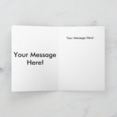 Un message pour vous Cercles concentrés Carte de v (Intérieur)