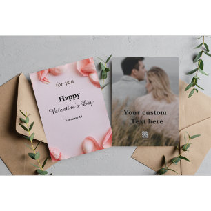 Un message sincère Carte de la Saint-Valentin per