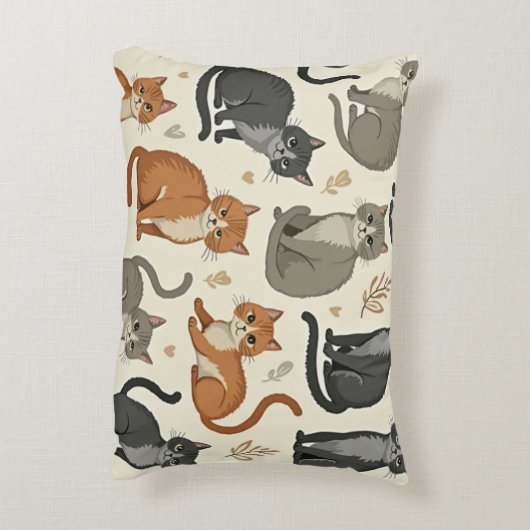 un mignon coussin de chat 4 (Dos(Vertical))