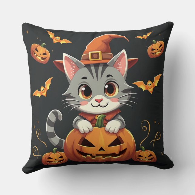 un mignon coussin Halloween (Verso)
