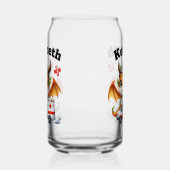 Un mignon dragon pour bébé aide dans un hôpital (Gauche)