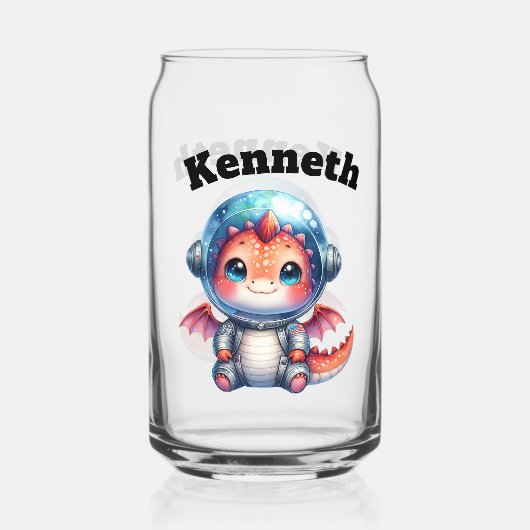 Un mignon petit dragon dans un casque spatial ! 🐉 (Recto)