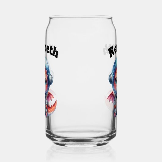 Un mignon petit dragon dans un casque spatial ! 🐉 (Droite)