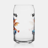 Un mignon petit dragon dans une voiture de police (Gauche)