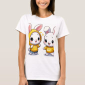Un mignon t-shirt lapin (Devant)