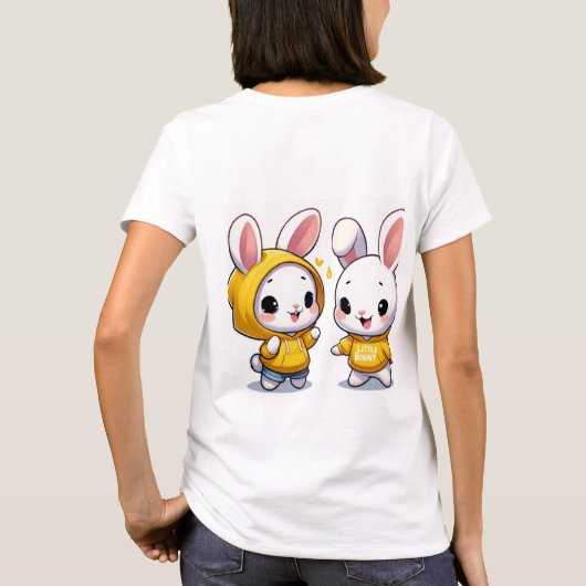 Un mignon t-shirt lapin (Dos)