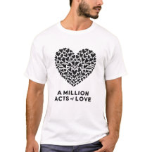 Un million d'actes d'amour - Tshirt