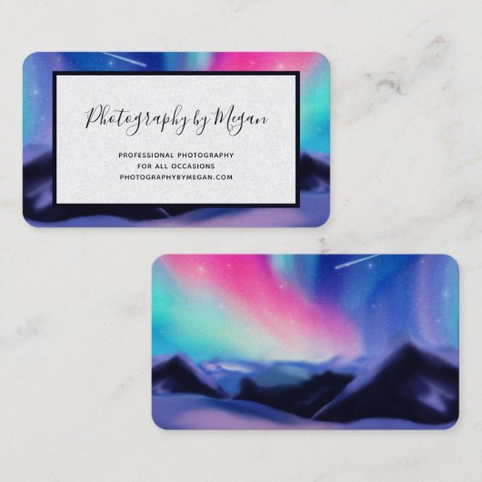 Un million d'Aurora Dreams Carte de visite (Devant / Derrière)