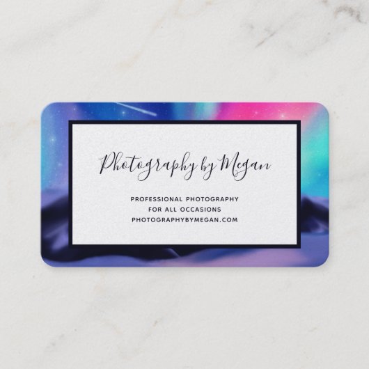 Un million d'Aurora Dreams Carte de visite (Devant)