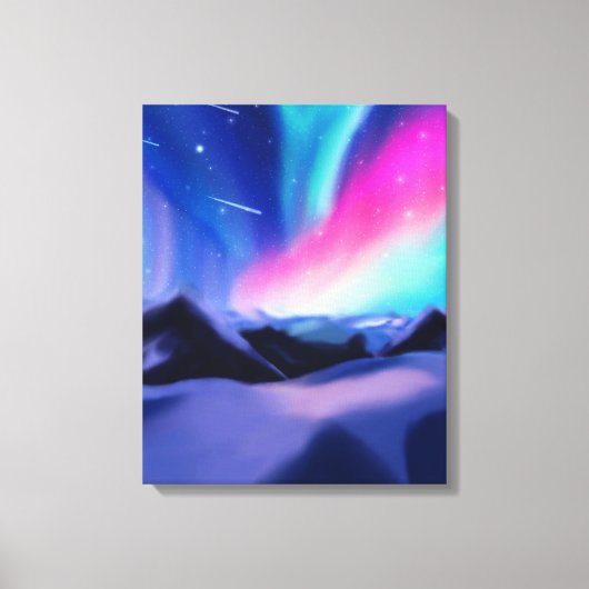 Un Million D'Aurora Dreams Toile Impression (Recto)