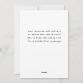 Un modèle de photo Carte de vœux Joyeuses Fêtes (Dos)