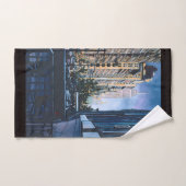 Un moment de silence dans la ville (Serviette à main)