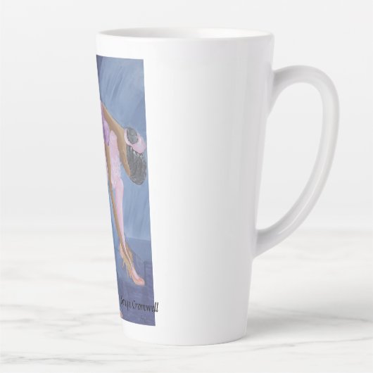 "Un moment" Latte Mug (Droite)