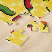 Un monde de chili Peppers Puzzle (Côté)