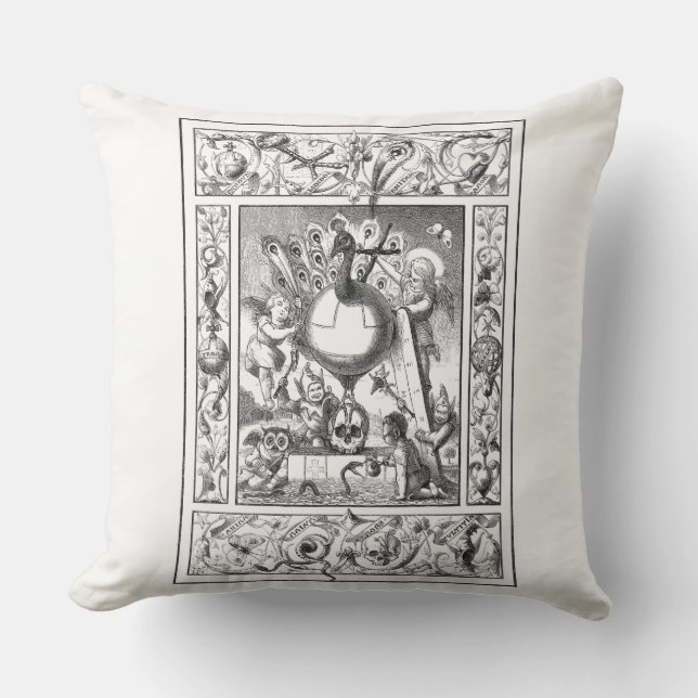 Un monde de coussin de vanité (Recto)