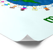 Un monde de nombreuses histoires Poster de l'alpha (Coin)