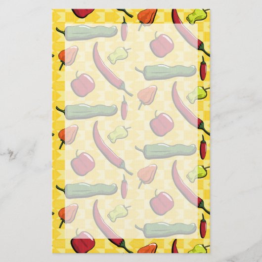 Un monde de poivrons papeterie (Devant)