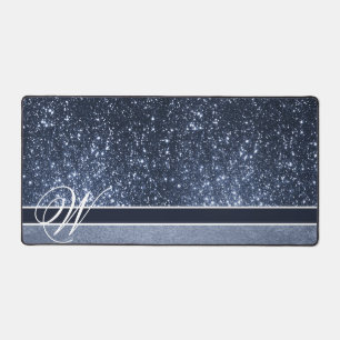 UN MONOGRAMME ÉDITABLE BLEU MAUSSAD