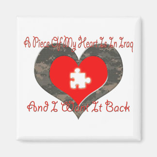 Un morceau de mon coeur est dans le Magnet irakien