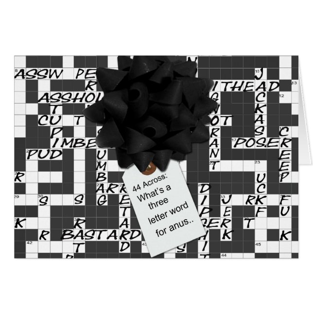 Un mot de 3 lettres… (Devant horizontal)