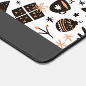 Un Motif de Noël noir et blanc (Coin)