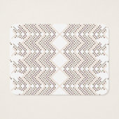 Un motif géométrique extensible aux formes diamant (Dos)