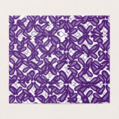 Un motif symétrique de couleur blanche et violette (Inside Unfolded)