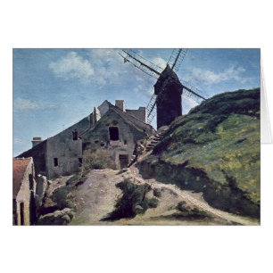 Un moulin à vent chez Montmartre, 1840-45