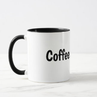 Un mug à café qui ne contient peut-être pas de caf
