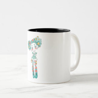 Un mug à motif de poupée fille très unique